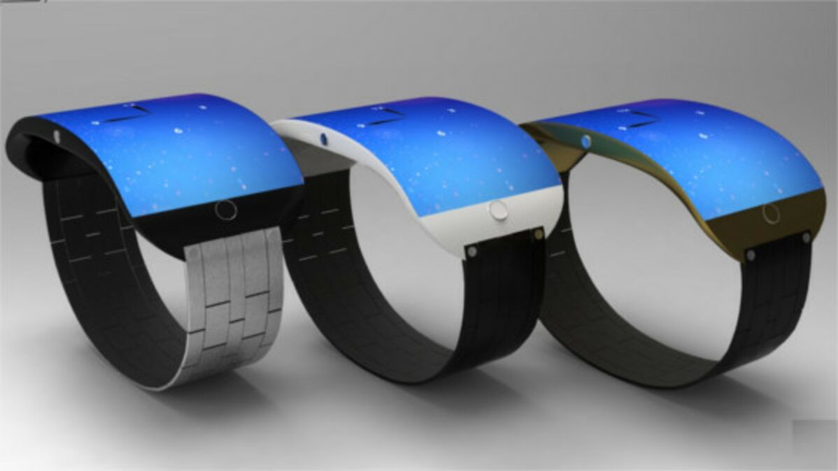 iWatch : Ce concept avec un bracelet amovible et un design étrange