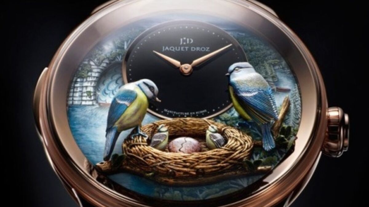 Jaquet Droz sort une nouvelle pi ce baptis e The Bird Repeater