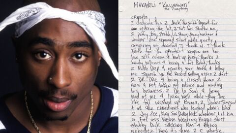 Tupac : cette lettre dans laquelle le rappeur prédisait sa mort 