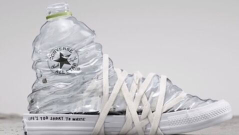 Converse lance son modèle en plastique et tissus 100% recyclés
