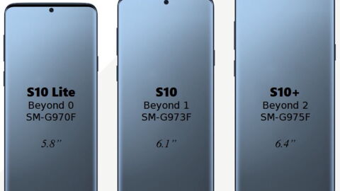 Galaxy S10 : les tailles des différents modèles dévoilées