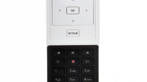 SFR Neufbox Evolution vous présente sa télécommande design et