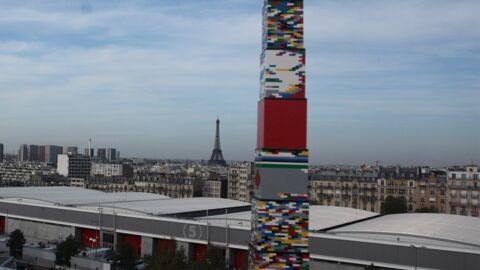 La France bat le record de la plus haute tour Lego du monde
