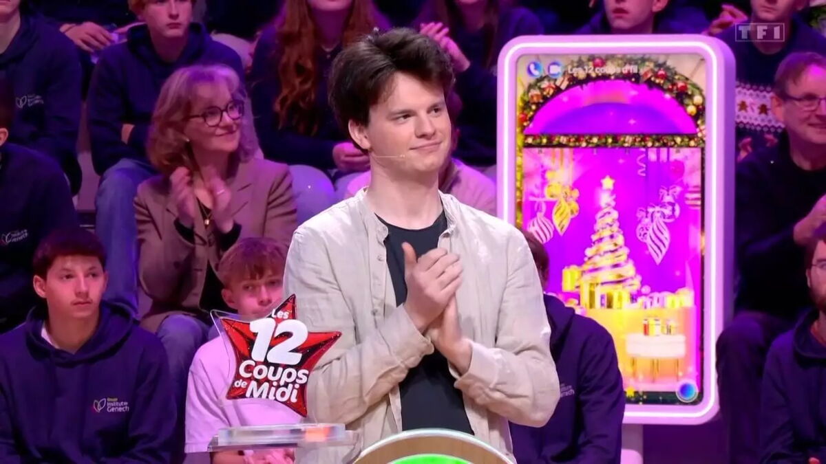 The act of leaving now avoids having regrets: Cyprien leaves Les 12 coups de midi with 861,337…