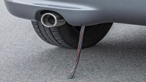 Jacqu 1 Bande en Caoutchouc Antistatique pour Voiture 
