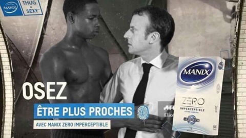 Emmanuel Macron dans une fausse pub pour préservatifs : quand un photomontage devient viral
