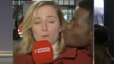 CNews : une journaliste embrassée sans son consentement lors d'un duplex