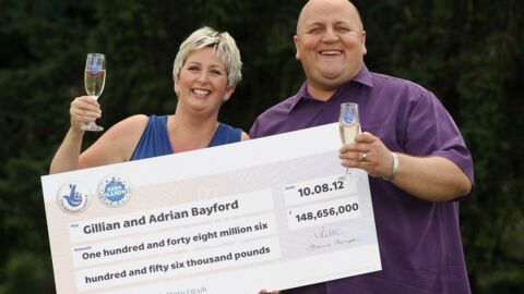 Euromillions : Adrian et Gillian Bayford ont vécu un véritable enfer après avoir empoché 187 millions d'euros