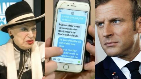 "Que Brigitte se taise !" : Geneviève de Fontenay dévoile ses échanges de SMS houleux avec Emmanuel Macron en direct (VIDEO)