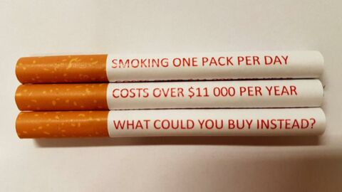 Tabac : bientôt des messages de prévention sur chaque cigarette ?