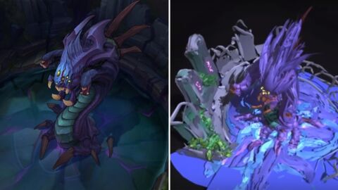 League of Legends: Er stellt das Gehege des Baron Nashor mit einem Virtual-Reality-Helm nach