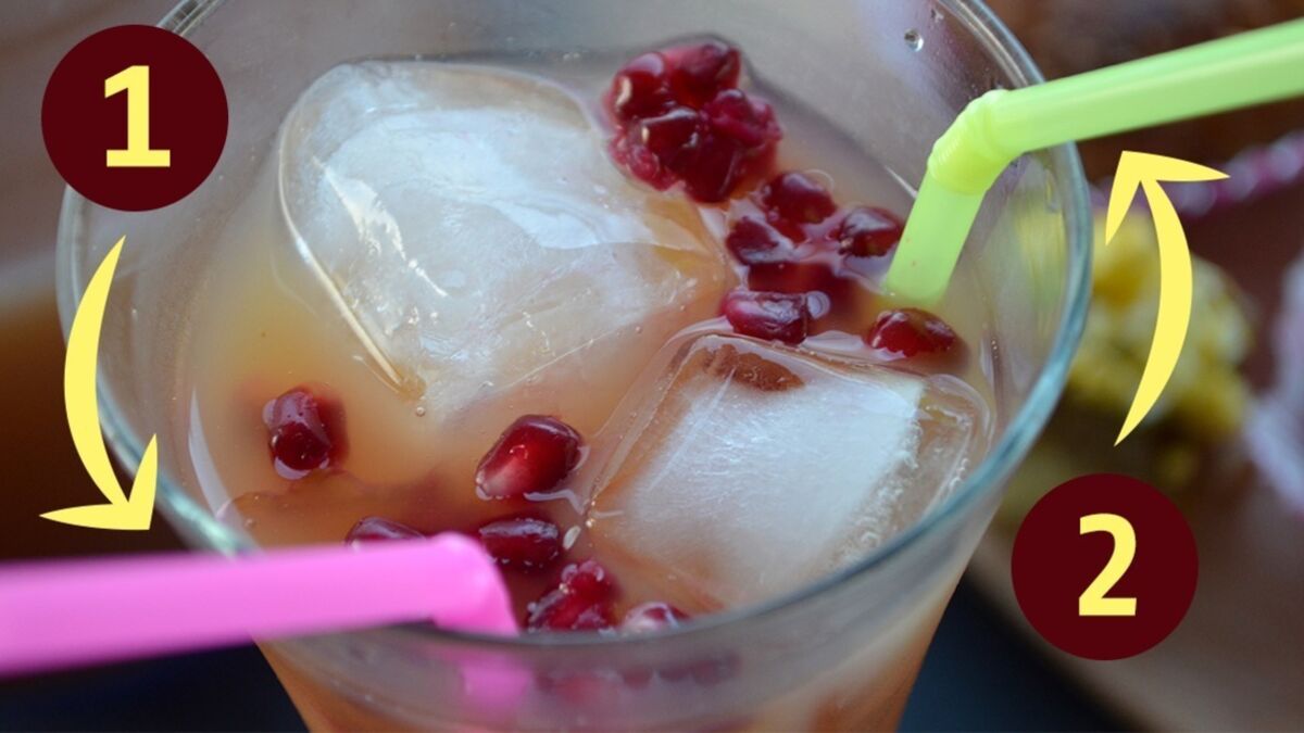 Warum Sind In Cocktails Immer 2 Strohhalme