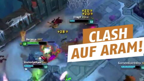 League of Legends: Zwei Kumpel beleidigen sich auf ARAM