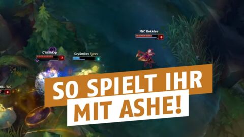 League of Legends: So spielt ihr mit Ashe, dem besten ADC auf Patch 6.15
