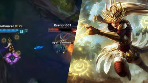 League of Legends: Syndra klaut den Baron Nashor und landet einen Quadrakill im 1on4