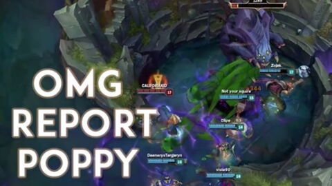 League of Legends: Dank eines Bugs von Poppys Ulti kann man den Baron stehlen