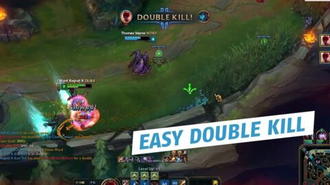 League of Legends: Doppelkill mit Lee Sin auf der Botlane? Einfach!