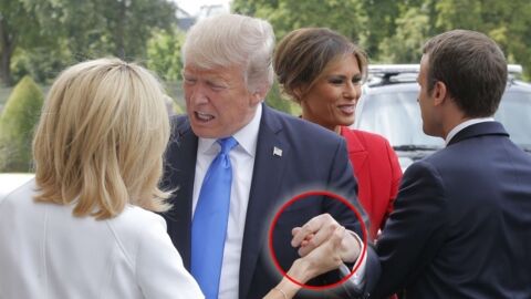Treffen zwischen Macron und Trump: Dieses „Kompliment“ von Donald Trump an Brigitte Macron ging gar nicht