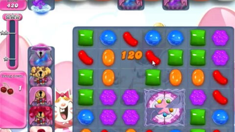 Candy Crush Saga Level 1496: Lösung, Tipps und Tricks