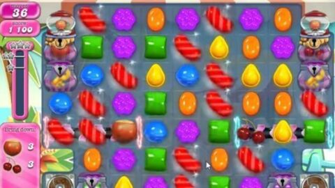 Candy Crush Saga Level 123 