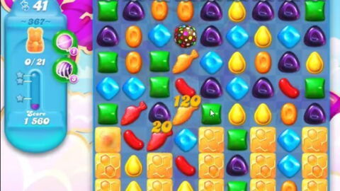 Candy Crush Soda Level 367: Lösung, Tipps und Tricks