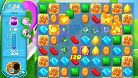 Candy Crush Soda Level 444: Lösung, Tipps und Tricks