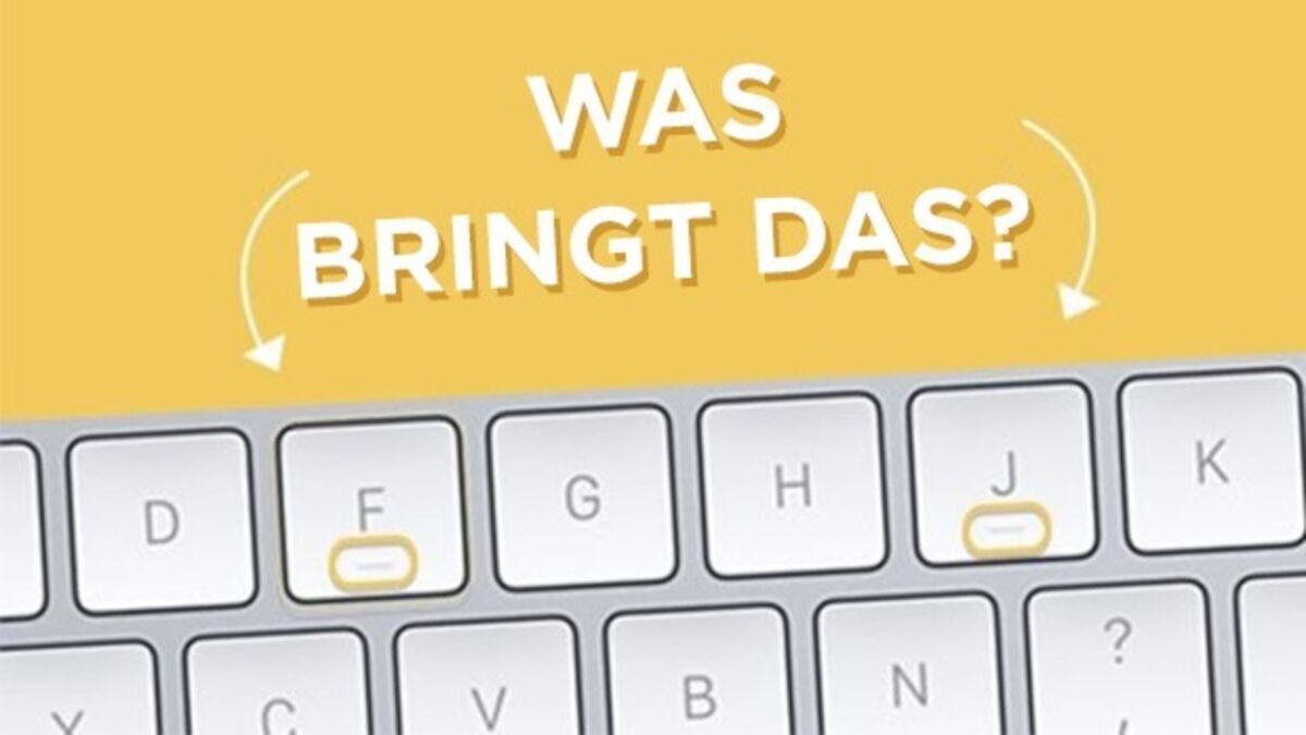 Informatik: Wozu Dienen Die Kleinen Unebenheiten Auf Den Buchstaben F ...