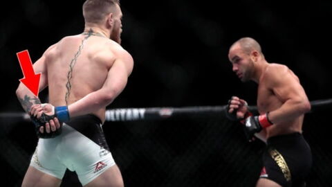 Conor McGregor erklärt, warum er gegen Eddie Alvarez die Hände hinter dem Rücken verschränkt hat