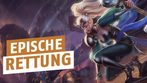 League of Legends: Janna mit der Rettung des Jahres
