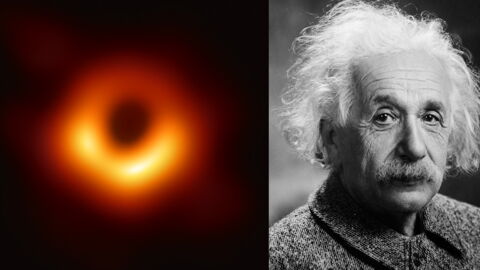 Das erste Foto von einem Schwarzen Loch zeigt, ob Albert Einstein recht hatte