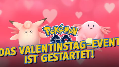 Pokémon GO: Das Valentinstag-Event ist ab sofort verfügbar!