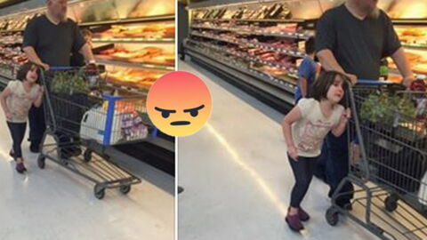 Das inakzeptable Verhalten dieses Vaters wird dank Facebook bestraft