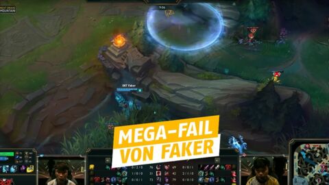 League of Legends: Jap, Faker hat gestern einen Riesenfail hingelegt