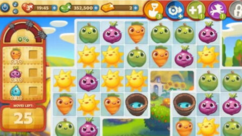 Farm Heroes Saga Level 125: Lösung, Tipps und Tricks