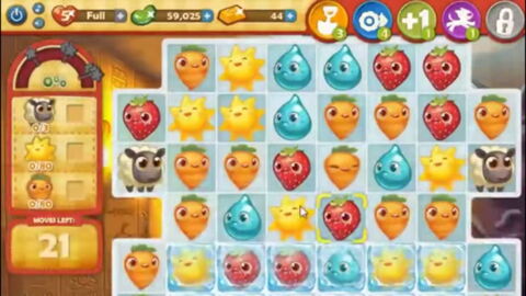 Farm Heroes Saga Level 467: Lösung, Tipps und Tricks