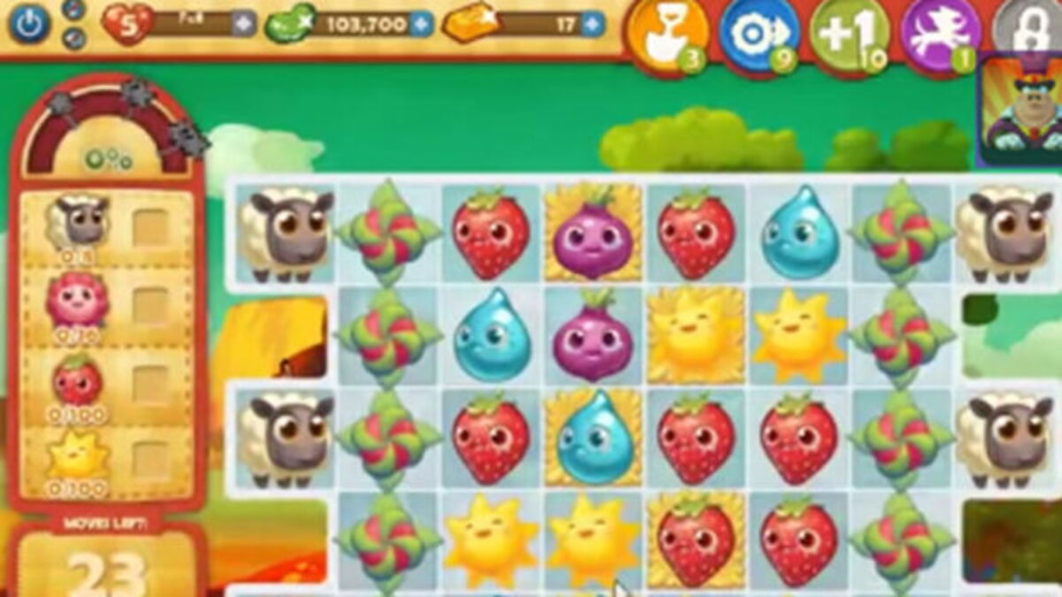 Farm Heroes Saga Level Mit Vielen Blumen Farm Heroes Saga Level 579: Lösung, Tipps und Tricks