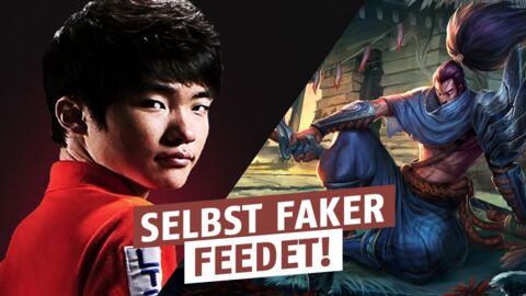 League of Legends: Selbst Faker feedet mit Yasuo