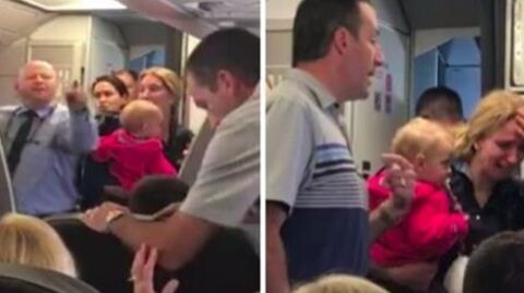 American Airlines: Streit zwischen Steward und einer Mutter im Flugzeug
