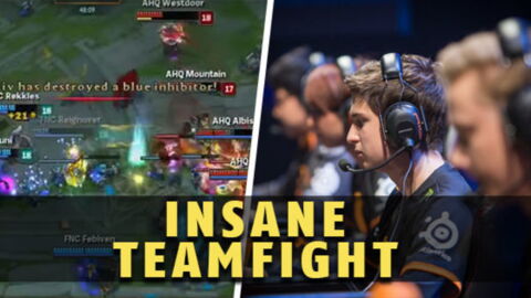 League of Legends: Fnatic nach unglaublichem Teamfight im WM-Viertelfinale