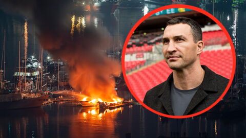 SOS von seiner Jacht: Wladimir Klitschko wird von Feuer überrascht