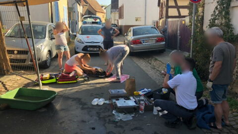 Drama in Rheinhessen am ersten sommerlichen Wochenende