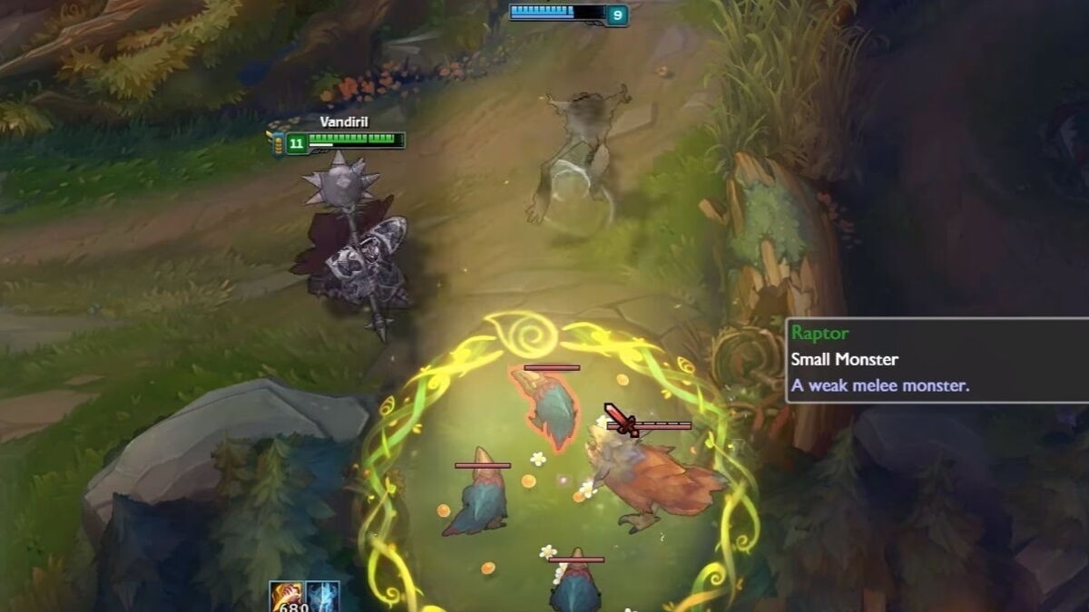 League of Legends Mordekaiser profitiert von Iverns Passif als Geist