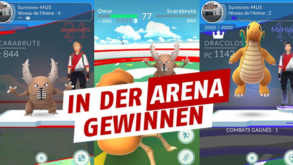Pokémon GO So gewinnt ihr ganz leicht ArenaKämpfe