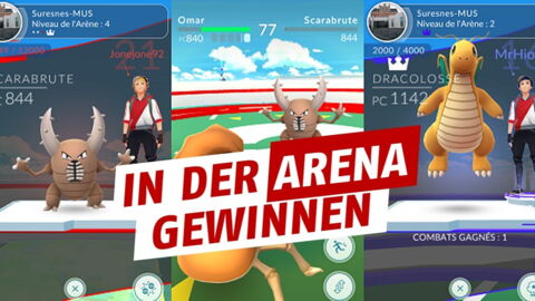 Pokémon GO: So gewinnt ihr ganz leicht Arena-Kämpfe