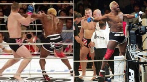 Kevin Randleman überrascht mit einem KO gegen Mirko Cro Cop