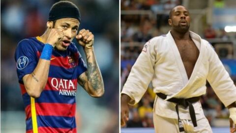 Neymar wünscht Teddy Riner Glück bei den Olympischen Spielen in Rio