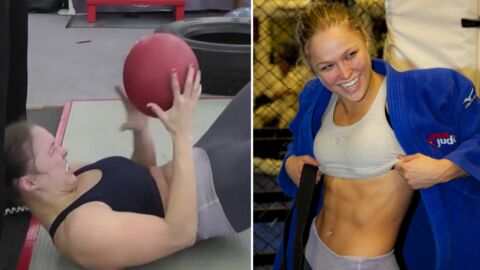 Ronda Rousey: So trainiert eine echte Kämpferin ihre Bauchmuskeln