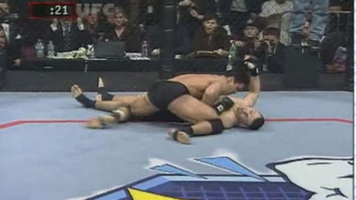 UFC Frank Shamrock hat den Rücken und die Karriere von Igor Zinoviev mit diesem einen Hebel