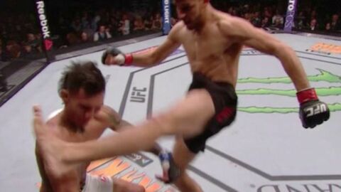 Yair Rodriguez platziert den spektakulärsten KO des Jahres im Kampf gegen Andre Fili