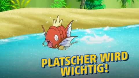 Pokémon Sonne und Mond: Die Attacke Platscher könnte noch wichtig werden